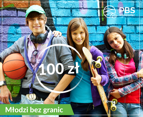 Młodzi bez granic- promocja kont dla młodych Klientów od 13-24 lat