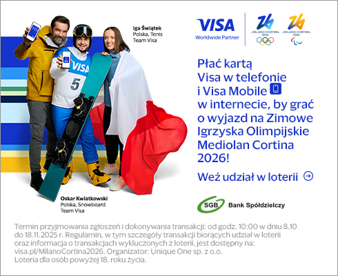 Płać Visa i jedź na Zimowe Igrzyska! Nowa loteria Visa
