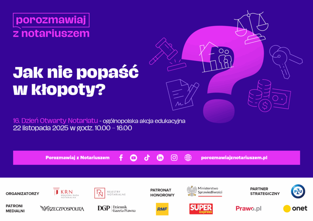 Dzień otwarty notariatu 22 listopad 2025