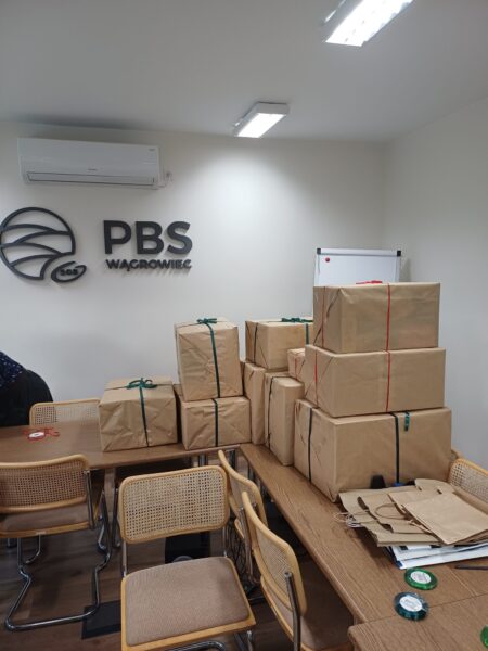 Pakowanie upominków do Szlachetnej Paczki 2025