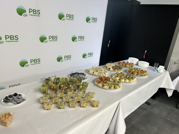 Pierwsza Liga Biznesu - catering podczas spotkania