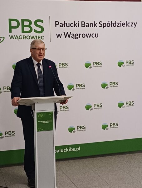 Spotkanie noworoczne PBS Wągrowiec- przemowa Pana Przewodniczącego Rady Nadzorczej
