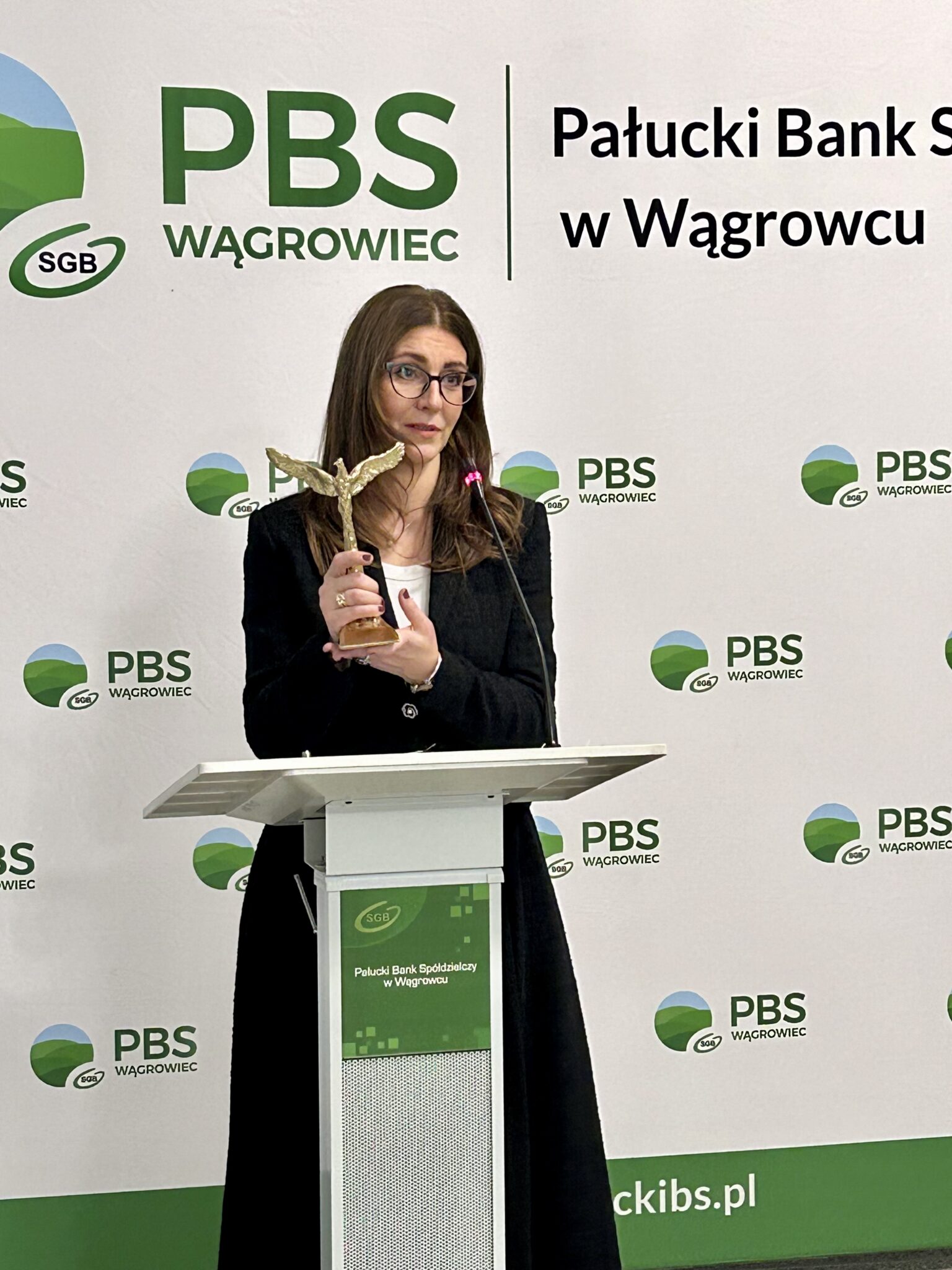 Spotkanie noworoczne PBS Wągrowiec- przemowa Pani Prezes