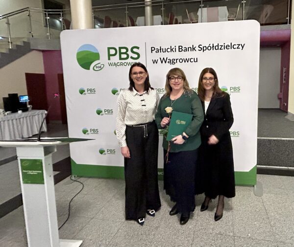 Spotkanie noworoczne PBS Wągrowiec - wyróżnieni Pracownicy