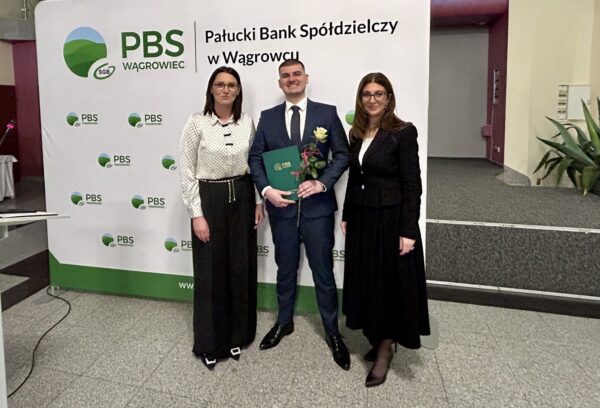 Spotkanie noworoczne PBS Wągrowiec - wyróżnieni Pracownicy