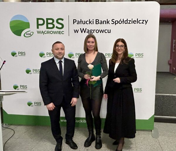 Spotkanie noworoczne PBS Wągrowiec - wyróżnieni Pracownicy