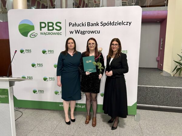 Spotkanie noworoczne PBS Wągrowiec - wyróżnieni Pracownicy