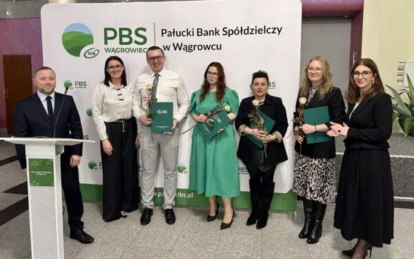 Spotkanie noworoczne PBS Wągrowiec - wyróżnieni Pracownicy