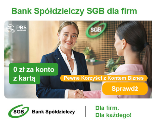 Promocja rachunków bieżących dla firm „Pewne korzyści z Kontem Biznes”