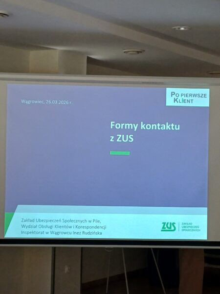 Prezentacja na spotkaniu Pierwsza Liga Biznesu