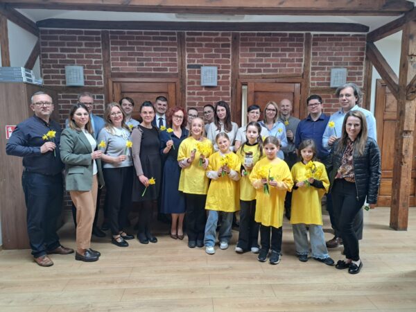 Ogólnopolska kampania charytatywna "Żonkilowe pola nadziei" zawitała do PBS Wągrowiec