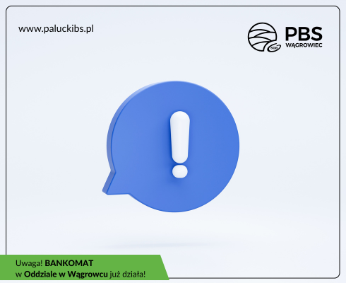 Awaria usunięta – Bankomat w Oddziale w Wągrowcu już działa
