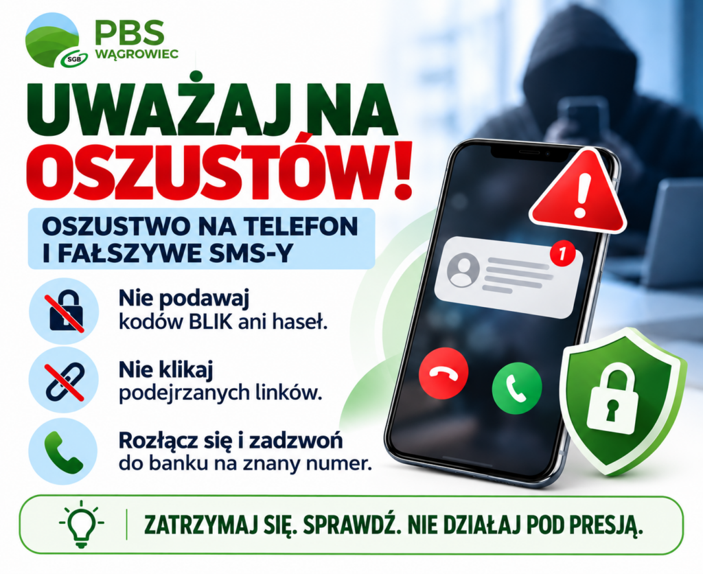 oszustwo na telefon i sms